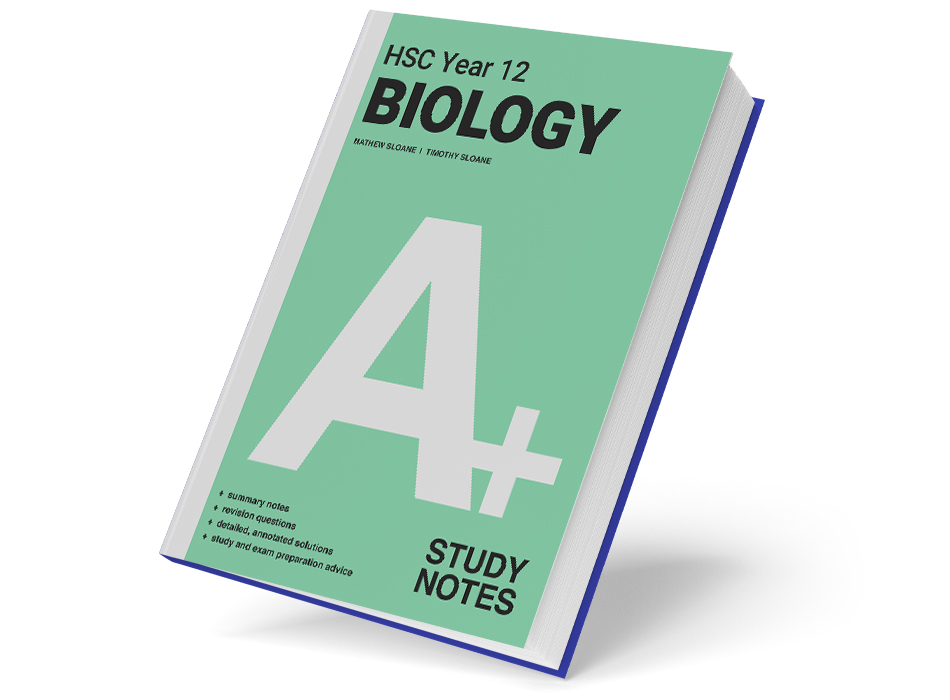 A+ HSC Year 12 Biology Study Notes
