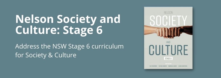 Society & Culture HSC Advert