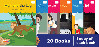 Nelson Decodable Readers Set 4 Pack