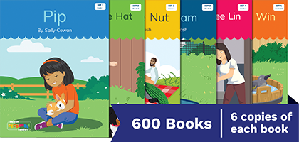 Nelson Decodable Readers classroom set pack
