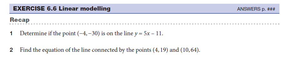 Scaffolded Exercises